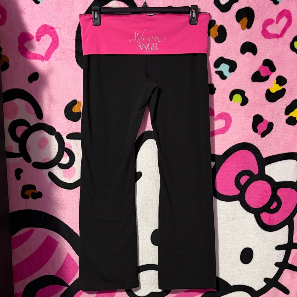 Victoria’s secret Fold over flare yoga pants